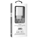 S-link adapter - sl-ec62 (1db usb-c, 5v/3a, 20w,  gyorstöltés, fehér)