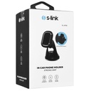 S-link autós tartó - sl-at43 (mágneses, állítható, univerzális, fekete)