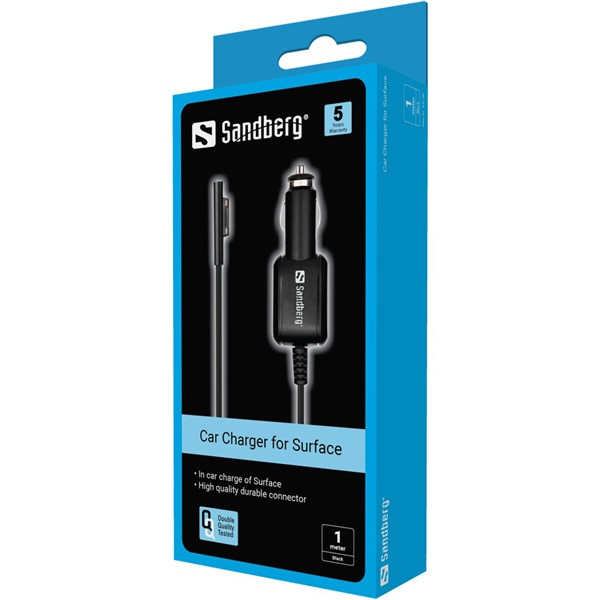 Sandberg szivargyújtús töltő - car charger for surface