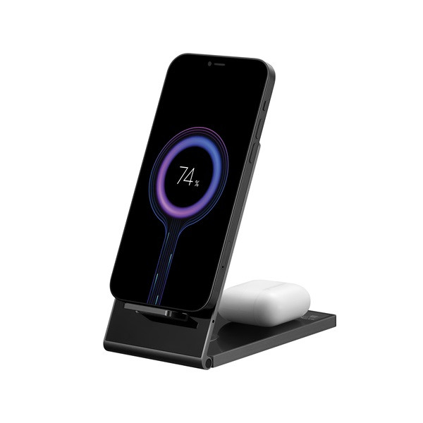 Sandberg telefon tartó/töltő - 3in1 wireless charger stand