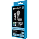 Sandberg telefon tartó/töltő - screenmount magnet charger 15w