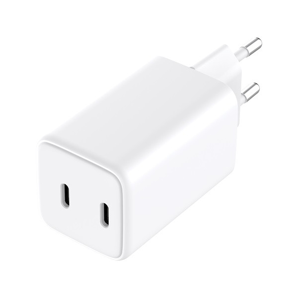 Sandberg telefon töltő - ac charger dual usb-c pd65w eu