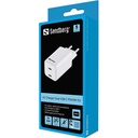 Sandberg telefon töltő - ac charger dual usb-c pd65w eu