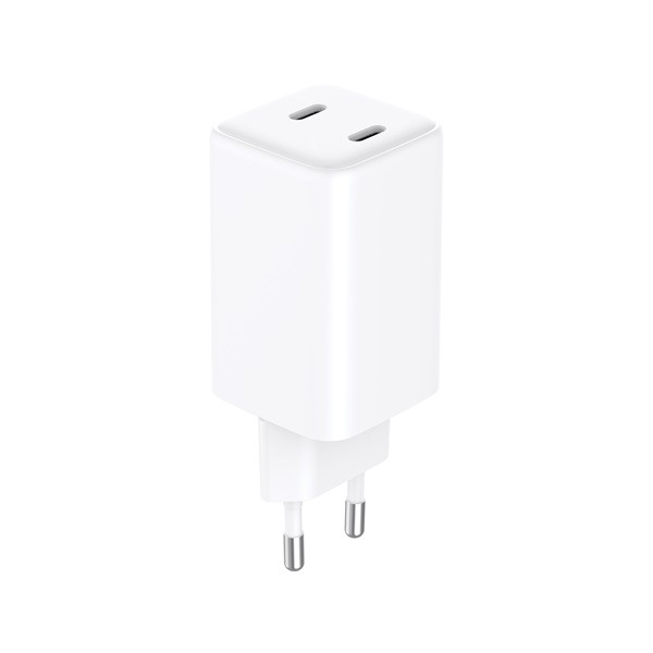 Sandberg telefon töltő - ac charger dual usb-c pd65w eu