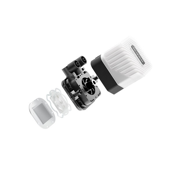Be quiet! Cpu water cooler - light loop 240mm black (2x120mm, csatlakozó: 3pin, cső hossza: 400mm, fekete)