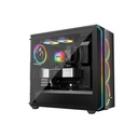 Be quiet! Cpu water cooler - light loop 240mm black (2x120mm, csatlakozó: 3pin, cső hossza: 400mm, fekete)