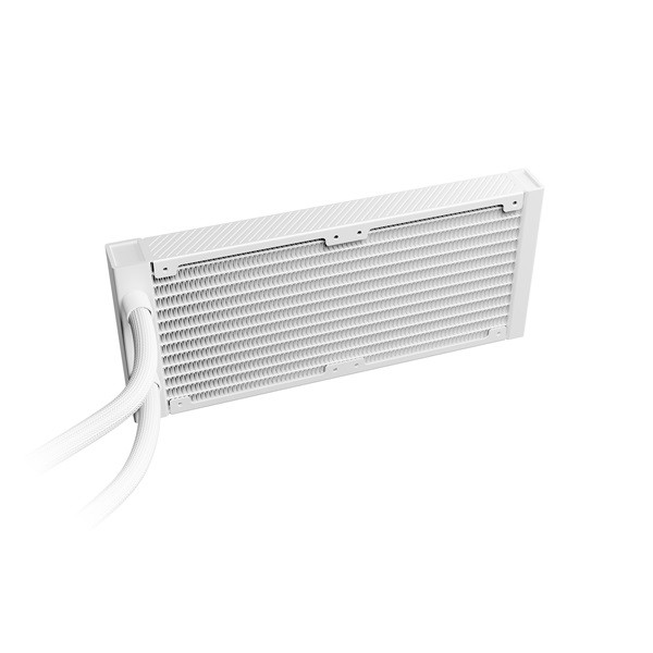 Be quiet! Cpu water cooler - light loop 240mm white (2x120mm, csatlakozó: 3pin, cső hossza: 400mm, fehér)