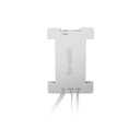 Be quiet! Cpu water cooler - light loop 240mm white (2x120mm, csatlakozó: 3pin, cső hossza: 400mm, fehér)