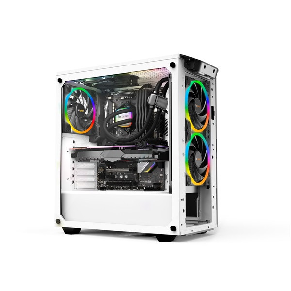 Be quiet! Cpu water cooler - pure loop 2 fx (2x140mm rgb ventillátor, 5500rpm, csatlakozó: 3pin+4pin, cső hossza: 400mm)