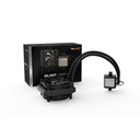 Be quiet! Cpu water cooler - silent loop 2 120mm (1x120mm, 2800rpm, csatlakozó: 3pin+3pin, cső hossza: 400mm)