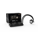Be quiet! Cpu water cooler - silent loop 2 240mm (2x120mm, 2800rpm, csatlakozó: 3pin+3pin, cső hossza: 400mm)