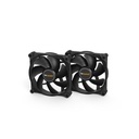 Be quiet! Cpu water cooler - silent loop 2 280mm (2x140mm, 2800rpm, csatlakozó: 3pin+3pin, cső hossza: 400mm)