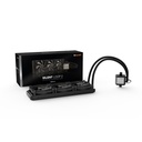 Be quiet! Cpu water cooler - silent loop 2 360mm (3x120mm, 2800rpm, csatlakozó: 3pin+3pin, cső hossza: 400mm)