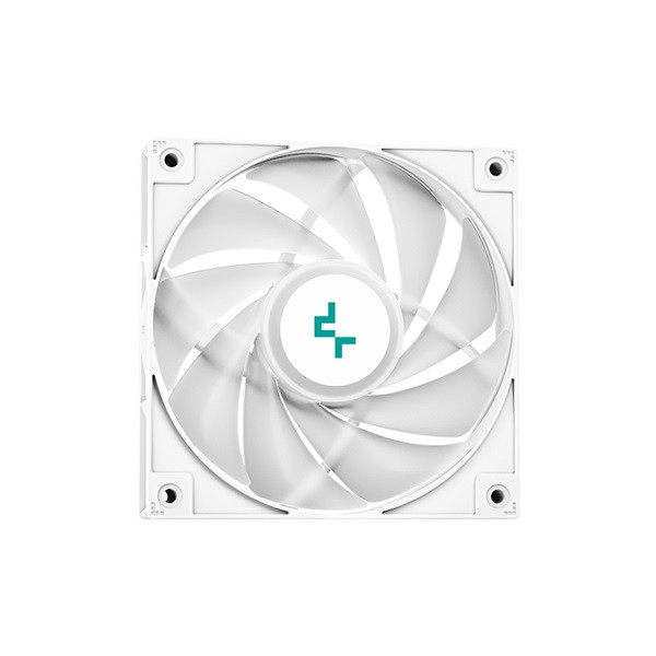 Deepcool cpu water cooler - le720 wh (max 17,8db; max. 145,86 m3/h; 3x12cm, a-rgb led, fehér)