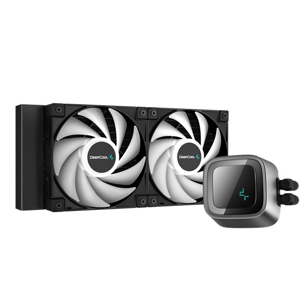 Deepcool cpu water cooler - ls520 (max 19db; max. 145,86 m3/h; 2x12cm, a-rgb led)
