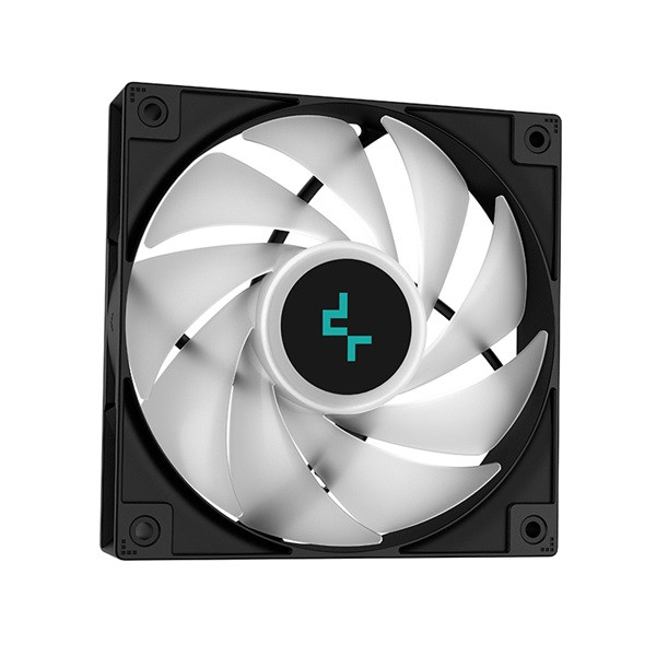 Deepcool cpu water cooler - ls520 se (max 19db; max. 103,38 m3/h; 2x12cm, a-rgb led)