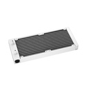 Deepcool cpu water cooler - ls520 se wh (max 19db; max. 103,38 m3/h; 2x12cm, a-rgb led, fehér)
