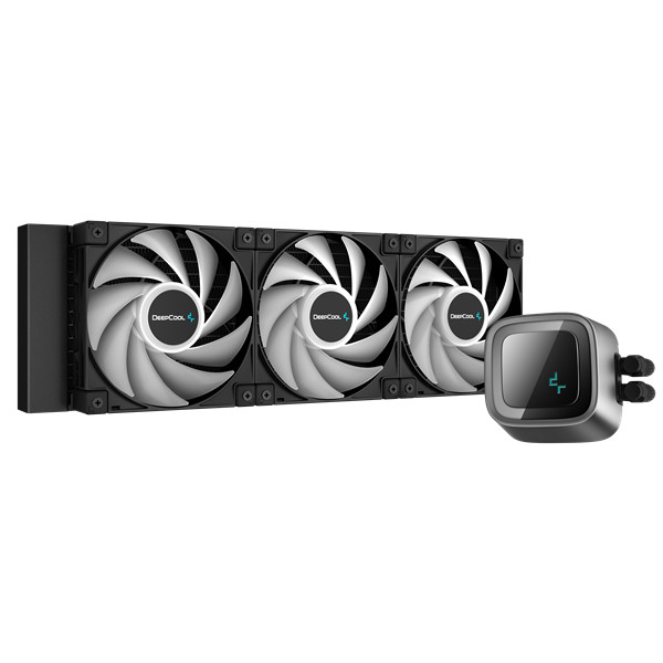 Deepcool cpu water cooler - ls720 (max 19db; max. 145,86 m3/h; 3x12cm, a-rgb led)