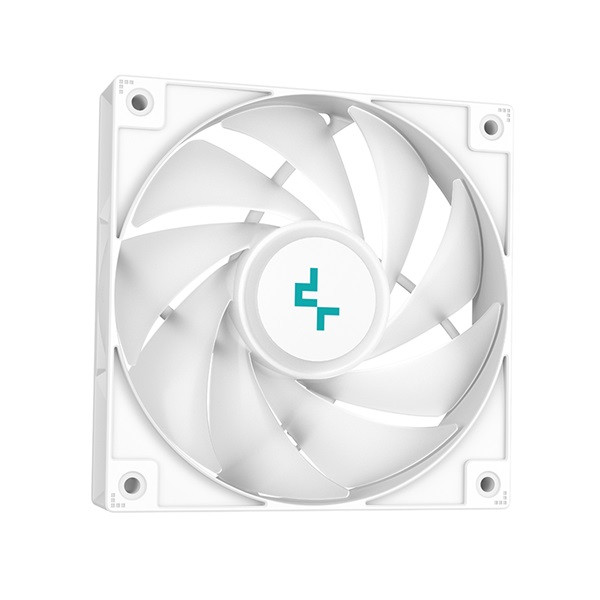 Deepcool cpu water cooler - ls720 se wh (max 19db; max. 103,38 m3/h; 3x12cm, a-rgb led, fehér)