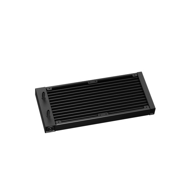 Deepcool cpu water cooler - mystique 240 (max 21db; max. 123,09 m3/h; 2x12cm, led kijelző, fekete)