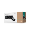 Deepcool cpu water cooler - mystique 360 (max 21db; max. 123,09 m3/h; 3x12cm, led kijelző, fekete)