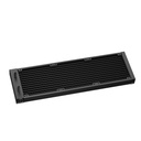 Deepcool cpu water cooler - mystique 360 (max 21db; max. 123,09 m3/h; 3x12cm, led kijelző, fekete)
