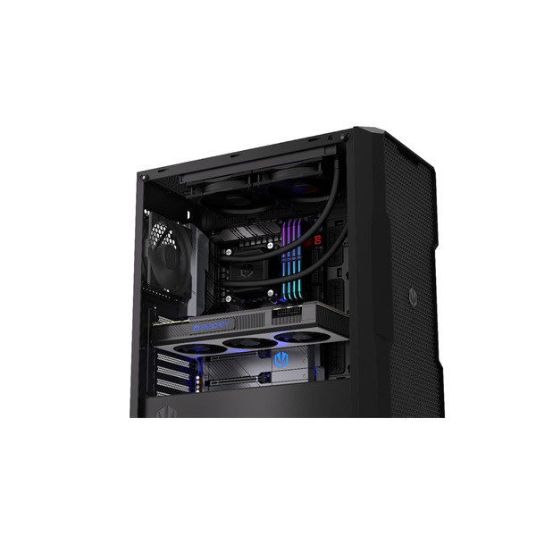 Endorfy cpu water cooler - navis f240 (vízhűtés, fluctus 2x120 pwm, aio, fekete)