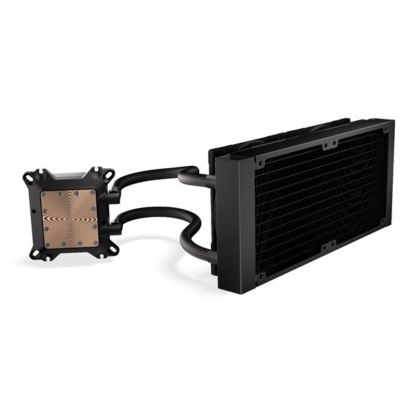 Endorfy cpu water cooler - navis f240 (vízhűtés, fluctus 2x120 pwm, aio, fekete)