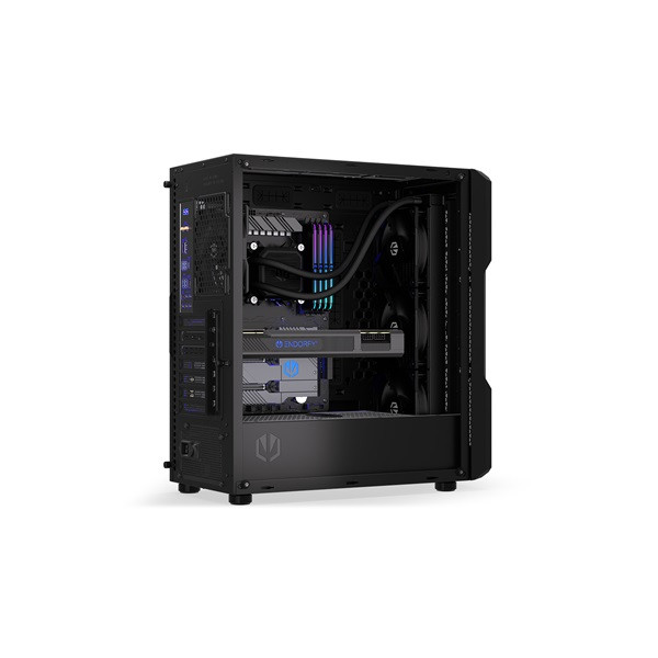 Endorfy cpu water cooler - navis f360 (vízhűtés, fluctus 3x120 pwm, aio, fekete)