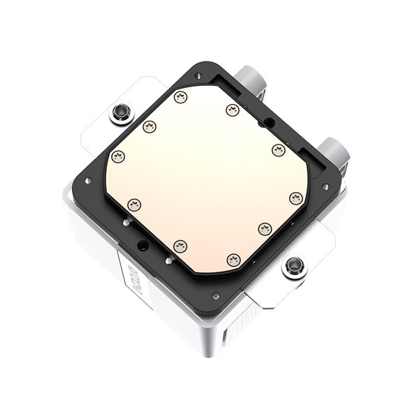 Id-cooling cpu water cooler - dashflow 240 basic white (15.2~35.2db; max. 140,16 m3/h; 2x12cm, fehér)