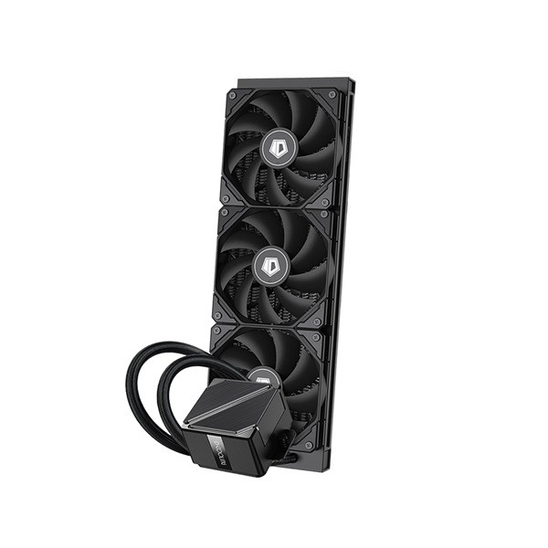 Id-cooling cpu water cooler - dashflow 360 basic black (25db; max. 140,16 m3/h; 3x12cm, fehér)