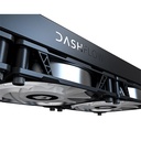 Id-cooling cpu water cooler - dashflow 360 xt (25db; max. 144,41 m3/h; 3x12cm, fekete)