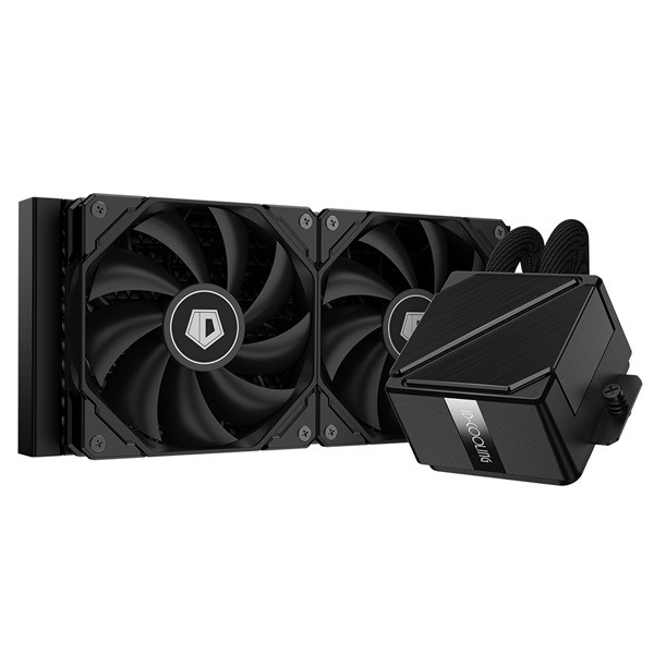 Id-cooling cpu water cooler - dashflow 360 xt lite (25db; max. 132,94 m3/h; 3x12cm, fekete)