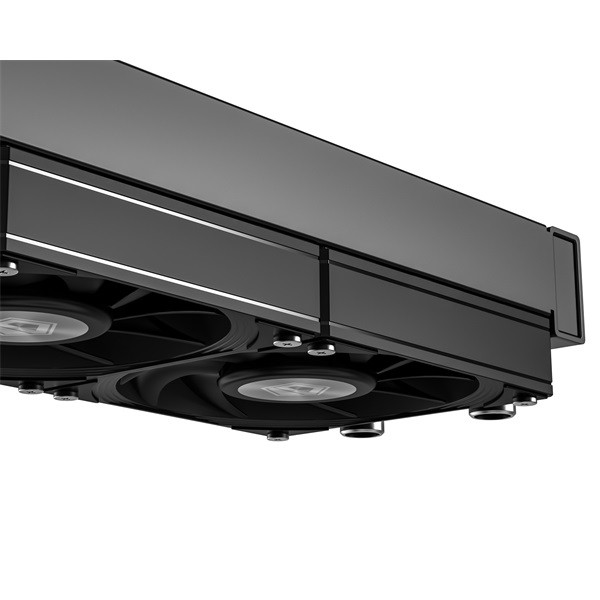 Id-cooling cpu water cooler - dx240 max (35.2db; max. 144,41 m3/h; 2x12cm, fekete)