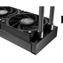 Id-cooling cpu water cooler - dx240 max (35.2db; max. 144,41 m3/h; 2x12cm, fekete)