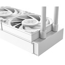 Id-cooling cpu water cooler - dx240 max white (35.2db; max. 144,41 m3/h; 2x12cm, fehér)