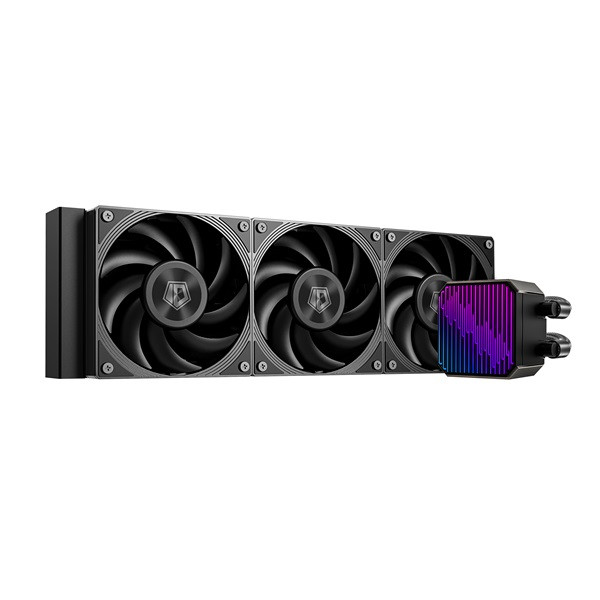Id-cooling cpu water cooler - dx360 max (32.5db; max. 144,41 m3/h; 3x12cm, fekete)