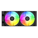 Id-cooling cpu water cooler - fx240 inf (27.2db; max. 98,54 m3/h; 2x12cm, fekete)