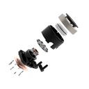 Id-cooling cpu water cooler - fx240 inf (27.2db; max. 98,54 m3/h; 2x12cm, fekete)