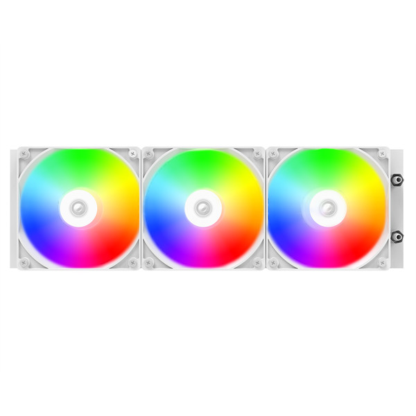 Id-cooling cpu water cooler - fx360 argb white (35,2db; max. 129,39 m3/h; 3x12cm, a-rgb led, fehér)