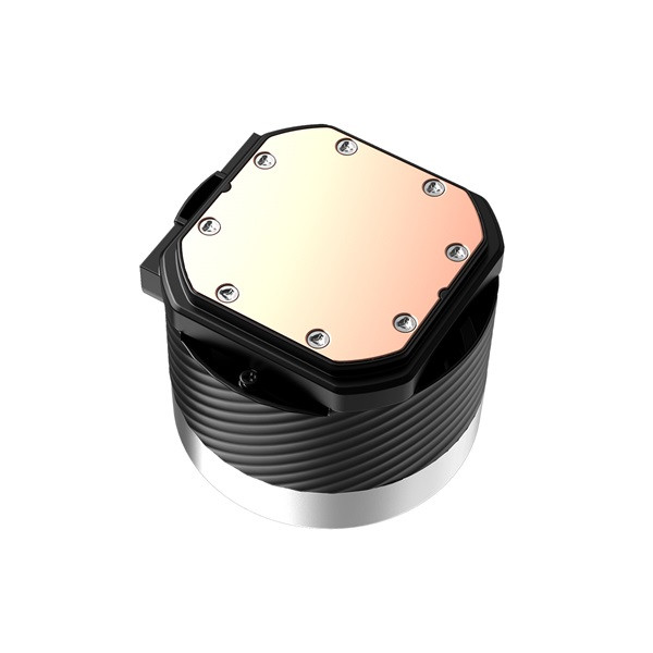 Id-cooling cpu water cooler - fx360 inf (27.2ddb; max. 98,54 m3/h; 3x12cm, fekete)