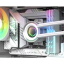 Id-cooling cpu water cooler - fx360 inf white (27.2ddb; max. 98,54 m3/h; 3x12cm, fehér)