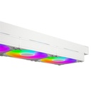 Id-cooling cpu water cooler - fx360 inf white (27.2ddb; max. 98,54 m3/h; 3x12cm, fehér)