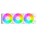 Id-cooling cpu water cooler - fx360 inf white (27.2ddb; max. 98,54 m3/h; 3x12cm, fehér)