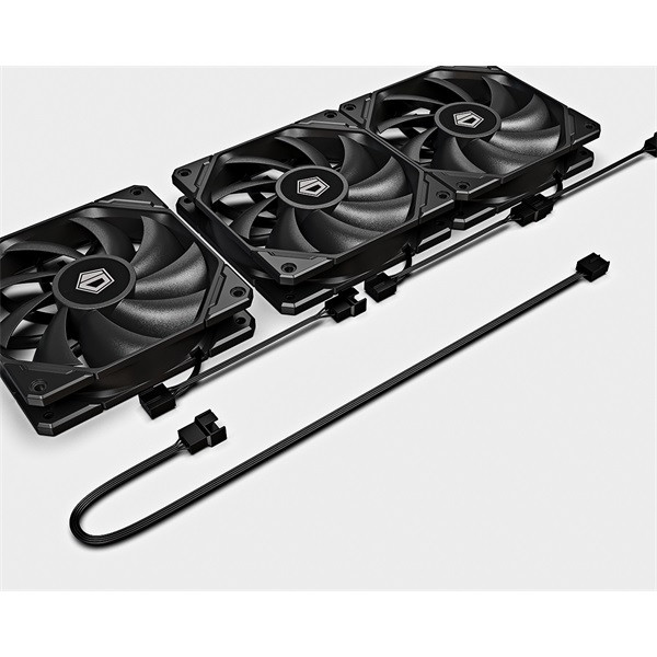 Id-cooling cpu water cooler - fx360 pro (35,2db; max. 140,16 m3/h; 3x12cm, fekete)