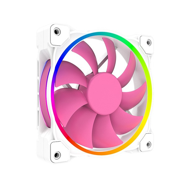 Id-cooling cpu water cooler - pinkflow 240 diamond (16,3-33,5db; max. 93,78 m3/h; 2x12cm)