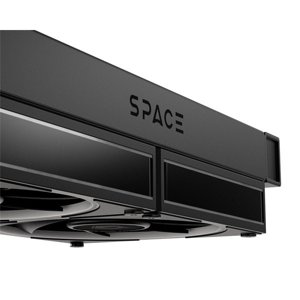 Id-cooling cpu water cooler - space sl240 (13.8-30.5db; max. 132,52 m3/h; 2x12cm, a-rgb led, fekete)