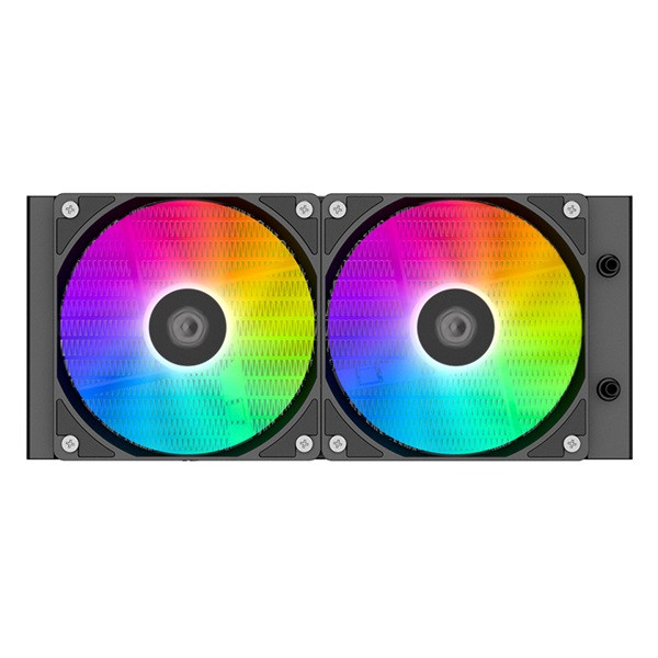 Id-cooling cpu water cooler - space sl240 xe (25db; max. 129,39 m3/h; 2x12cm, a-rgb led, fekete)