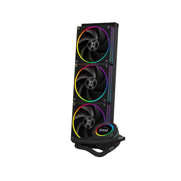 Id-cooling cpu water cooler - space sl360 (25db; max. 132,52 m3/h; 3x12cm, a-rgb led, fekete)