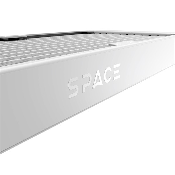 Id-cooling cpu water cooler - space sl360 white (25db; max. 132,52 m3/h; 3x12cm, a-rgb led, fehér)
